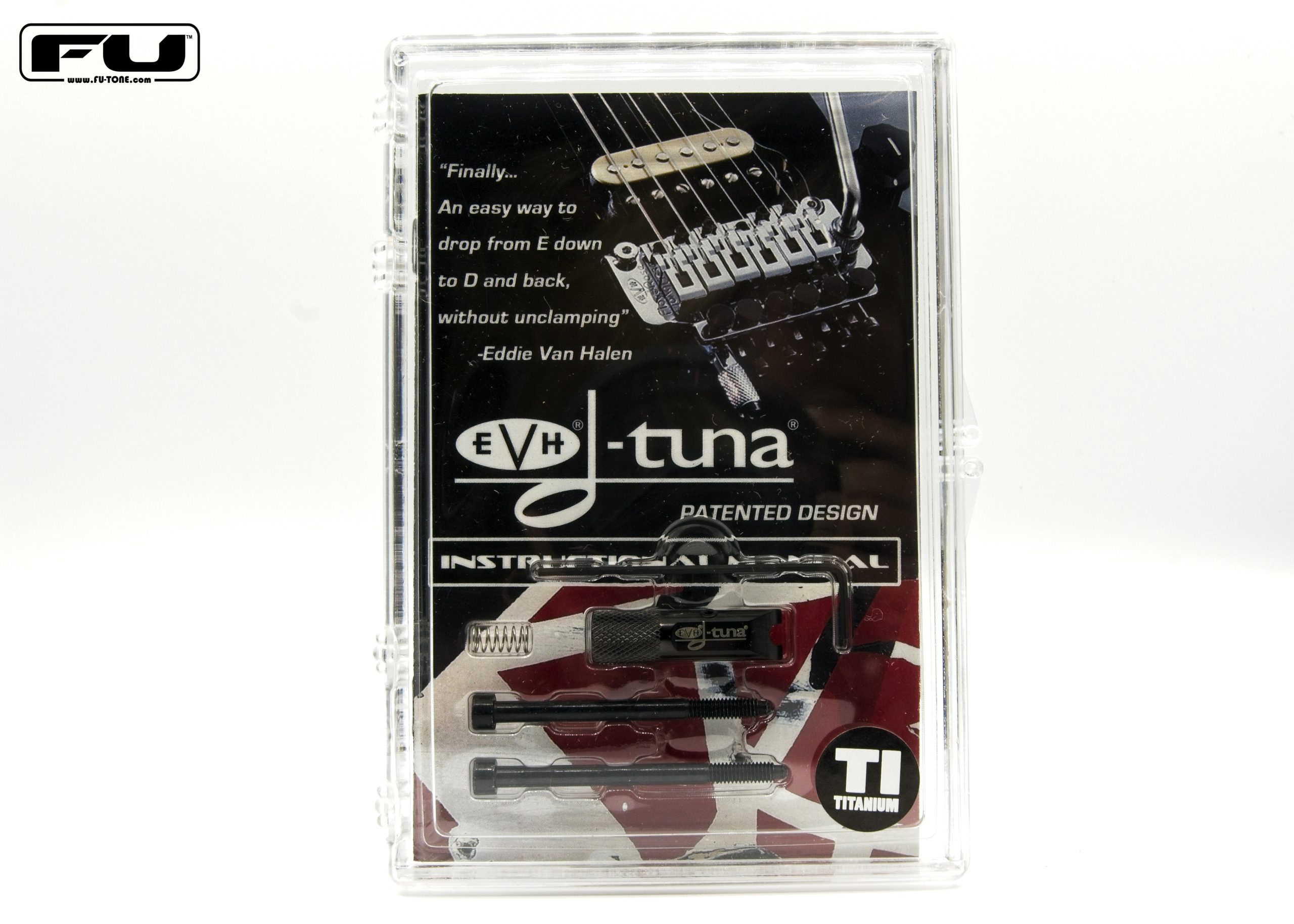 Titanium EVH D-Tuna Black - FU-Tone